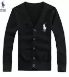 pulls ralph lauren soldes et lurex brillant button pony noir